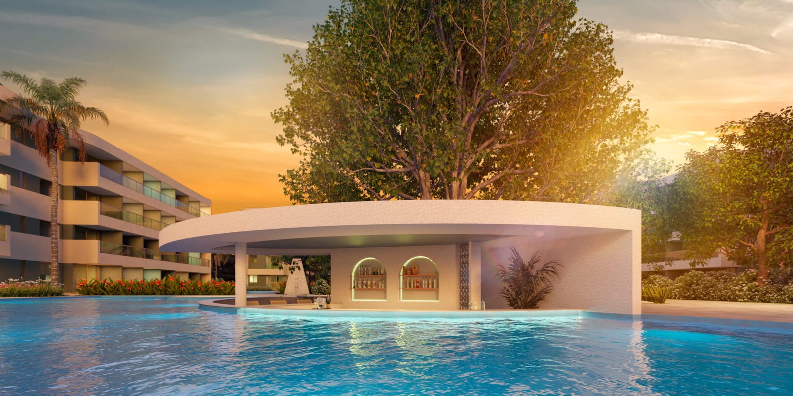 PERNAMBUCO - MY BEACH - EXT - BAR PISCINA FIM DE TARDE - R00